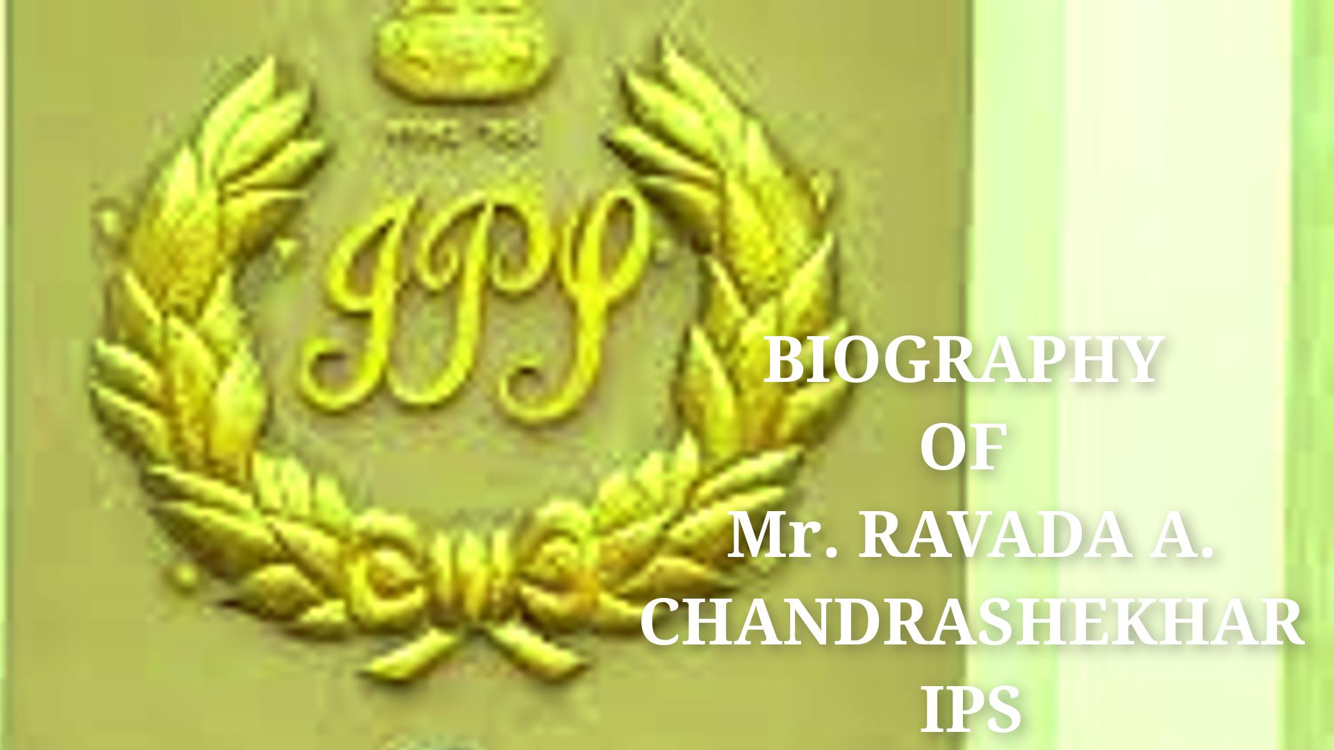 Ravada A. Chandrasekhar